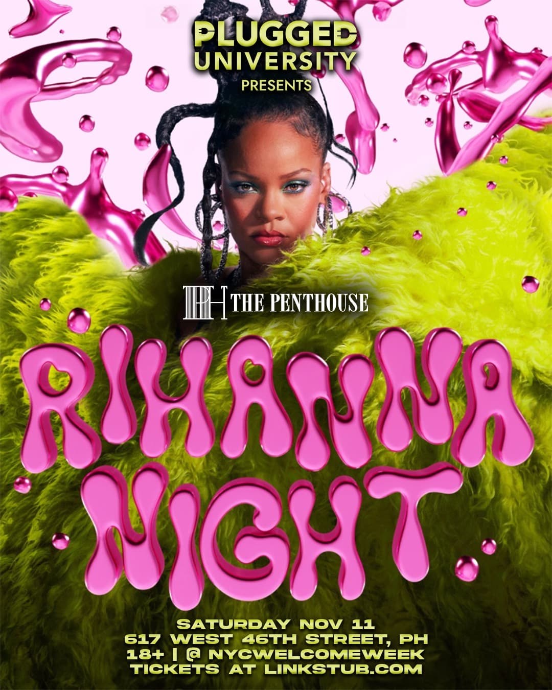 RIHANNA NIGHT (18+) 11/11 @ THE PENTHOUSE