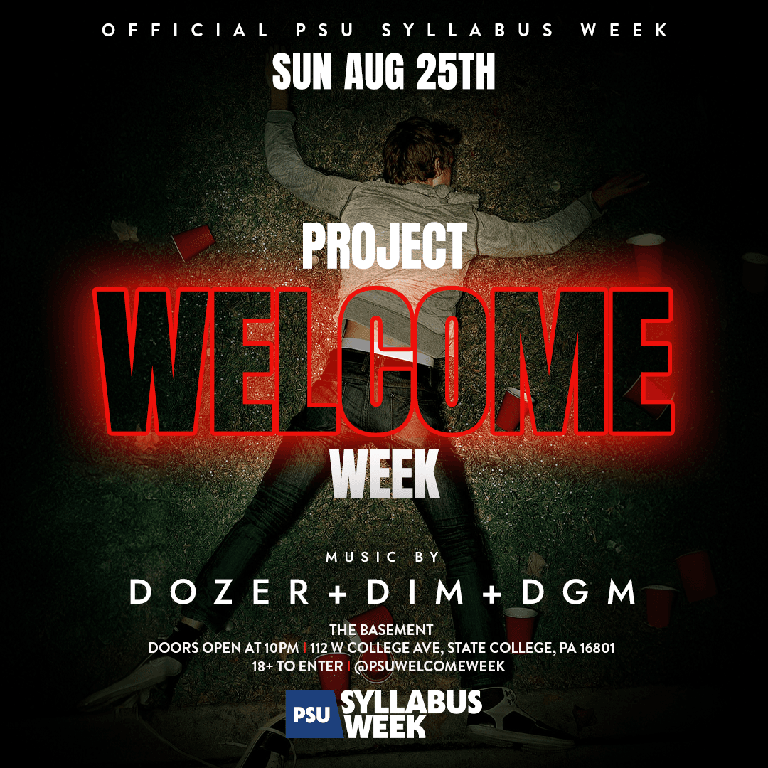 (18+) WELCOME WEEK DAY 1 - PROJECT X