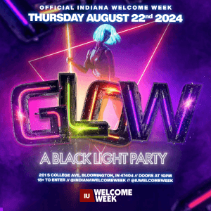 (18+) WELCOME WEEK DAY 2- GLOW PARTY