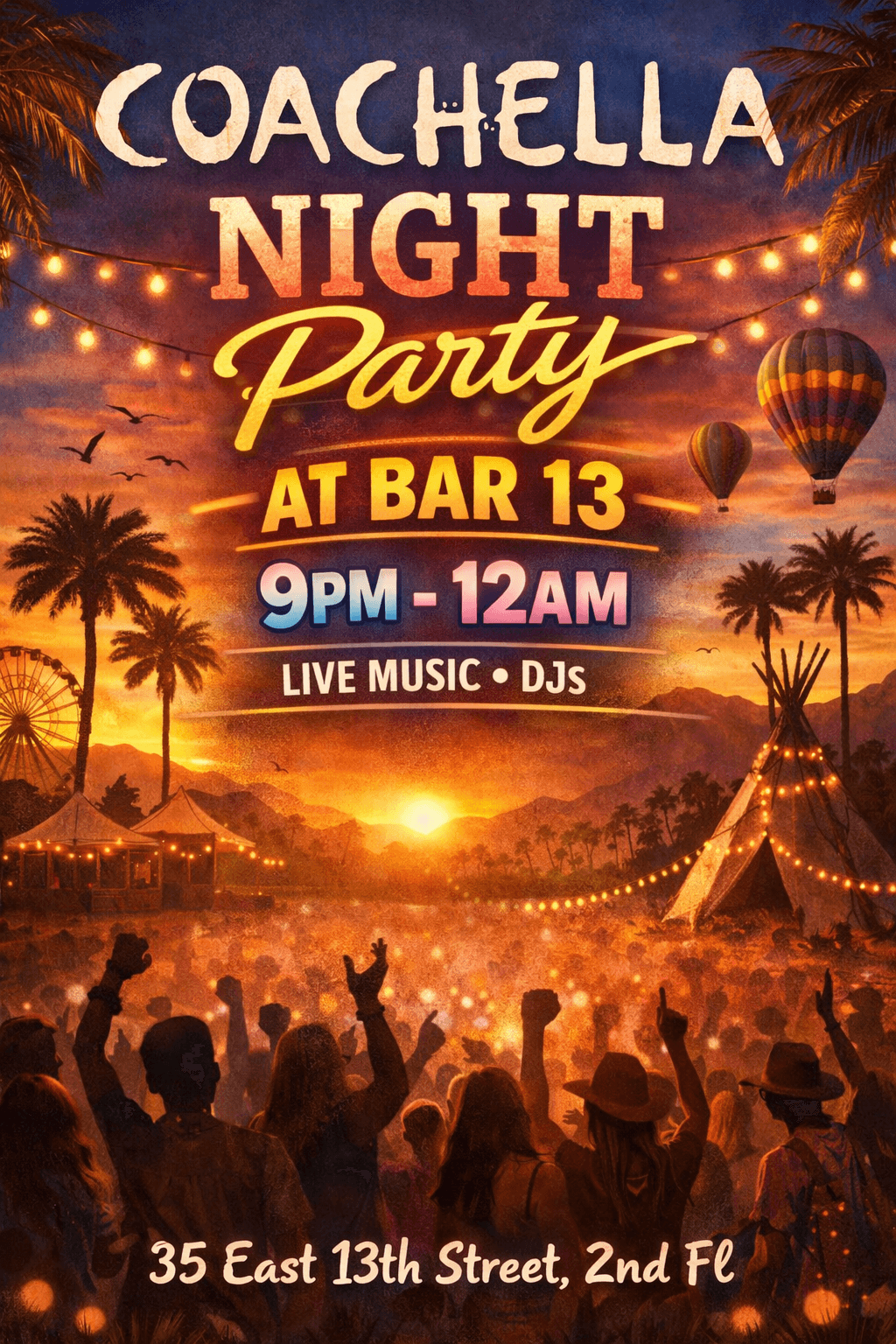 COACHELLA AT BAR13