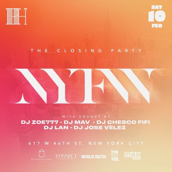 THE CLOSING PARTY : NEW YORK FASHION WEEK @ THE PENTHOUSE