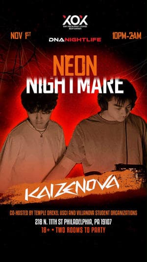 🎃👻 NEON NIGHTMARE @ XOX Lounge 👻🎃