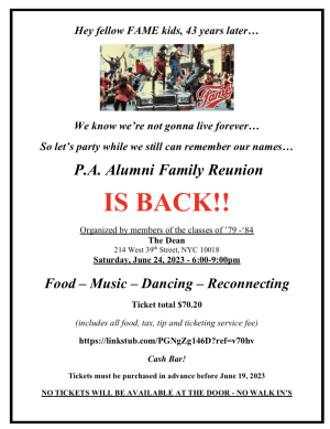 PA Family Alumni Reunion
