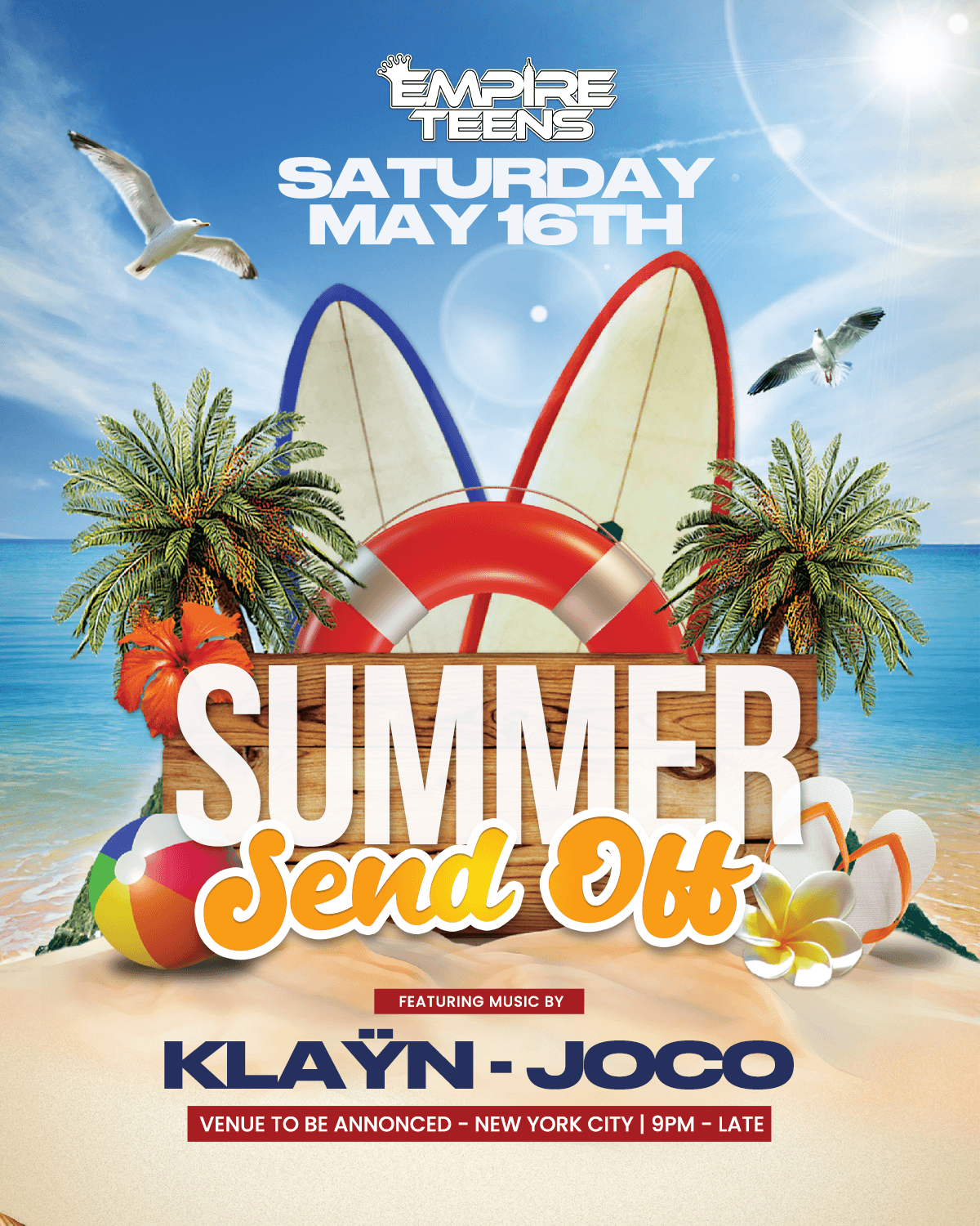 SUMMER SEND OFF 5/16