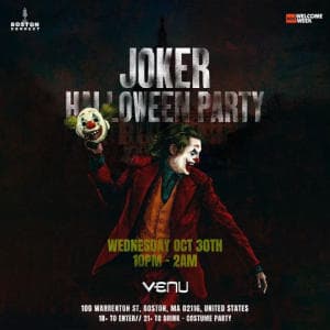 (18+) Joker Halloween Party @ VENU
