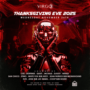VIRGO THANKSGIVING EVE