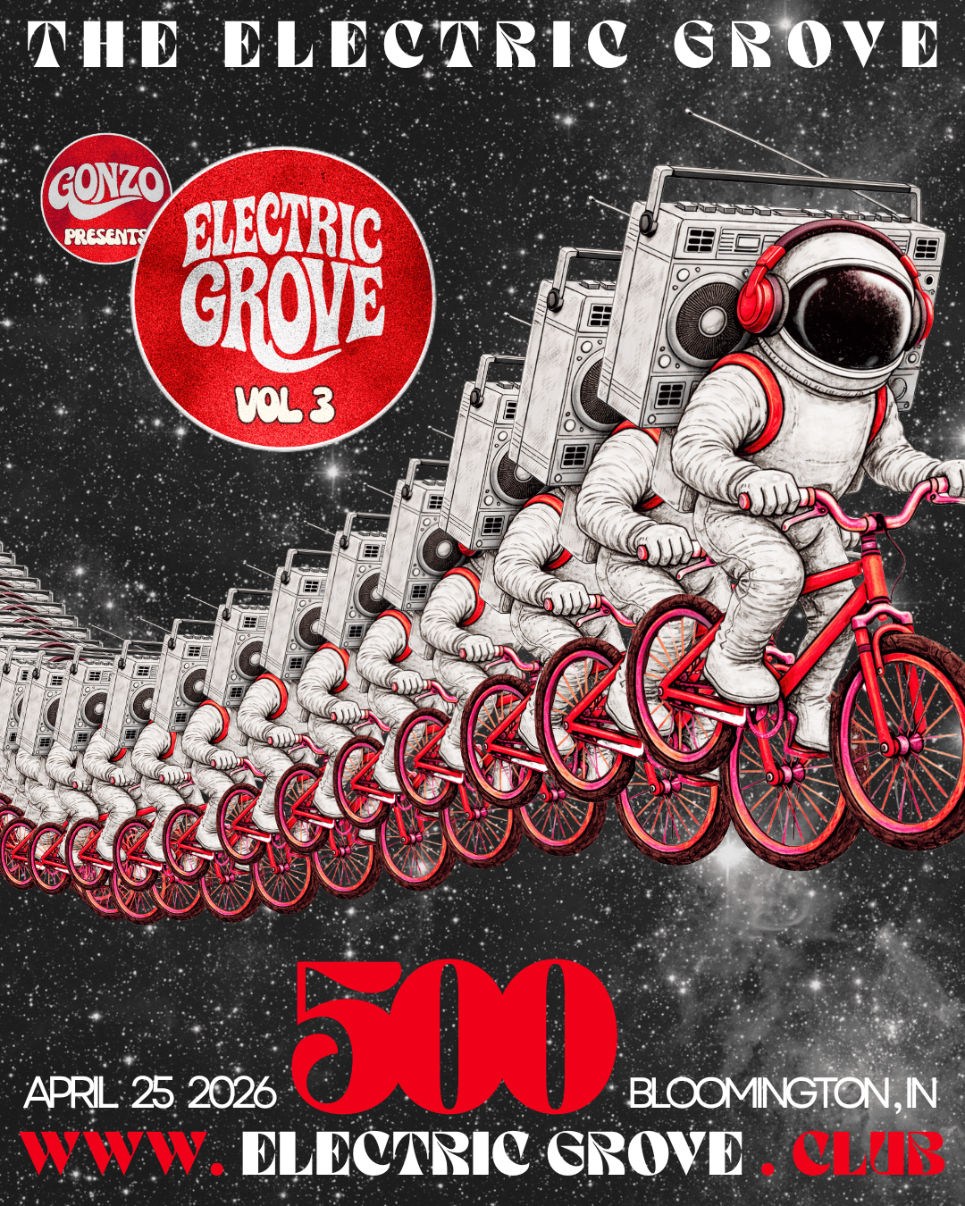 Electric Grove 500 (18+)