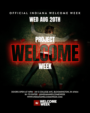(18+) WELCOME WEEK DAY 1 - PROJECT X