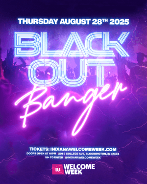 (18+) WELCOME WEEK - BLACKOUT BANGER