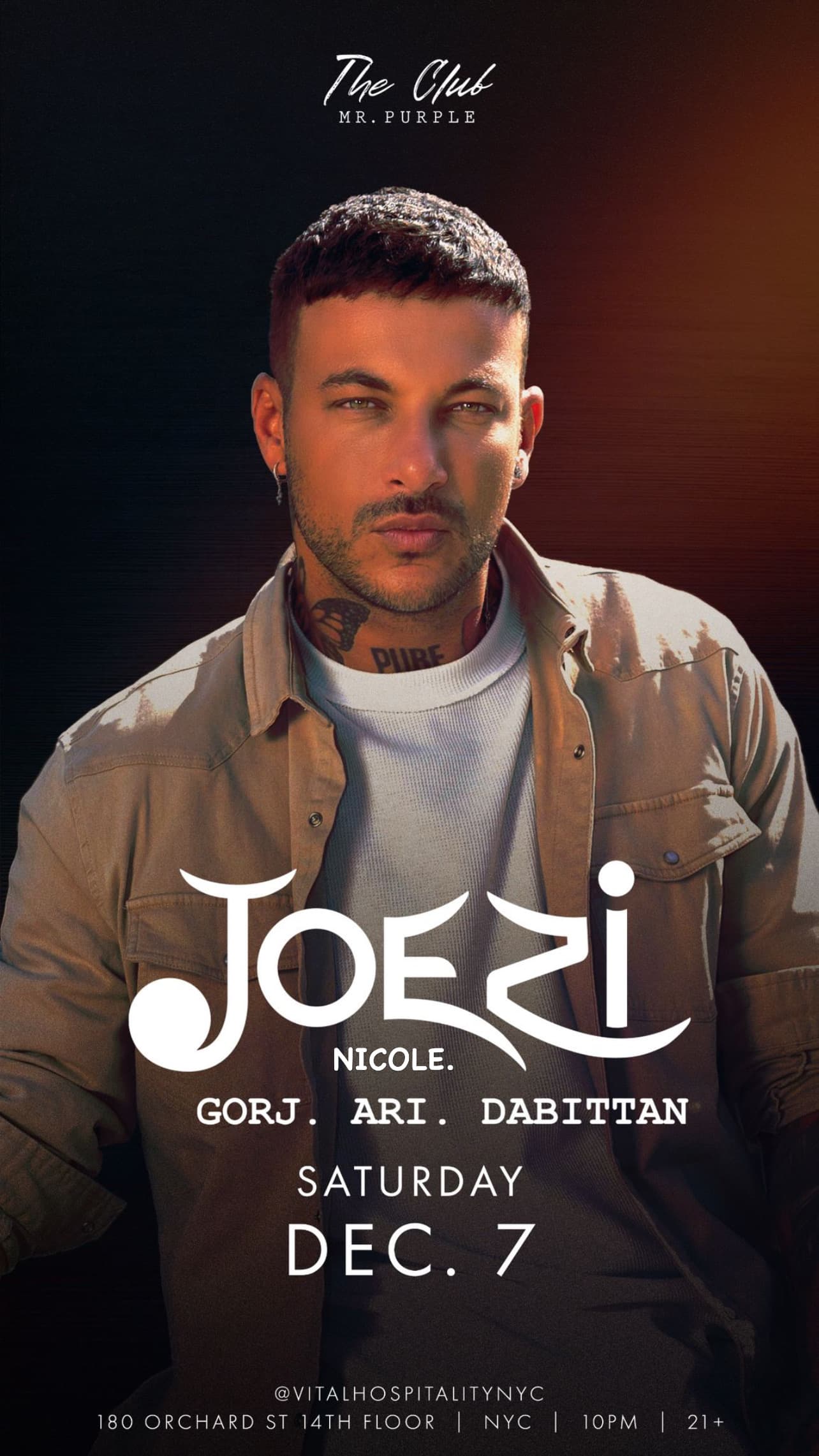 JOEZI NYC 12/7