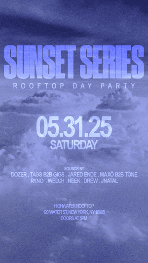 SUNSET SERIES @ HIGHWATER ROOFTOP 5/31