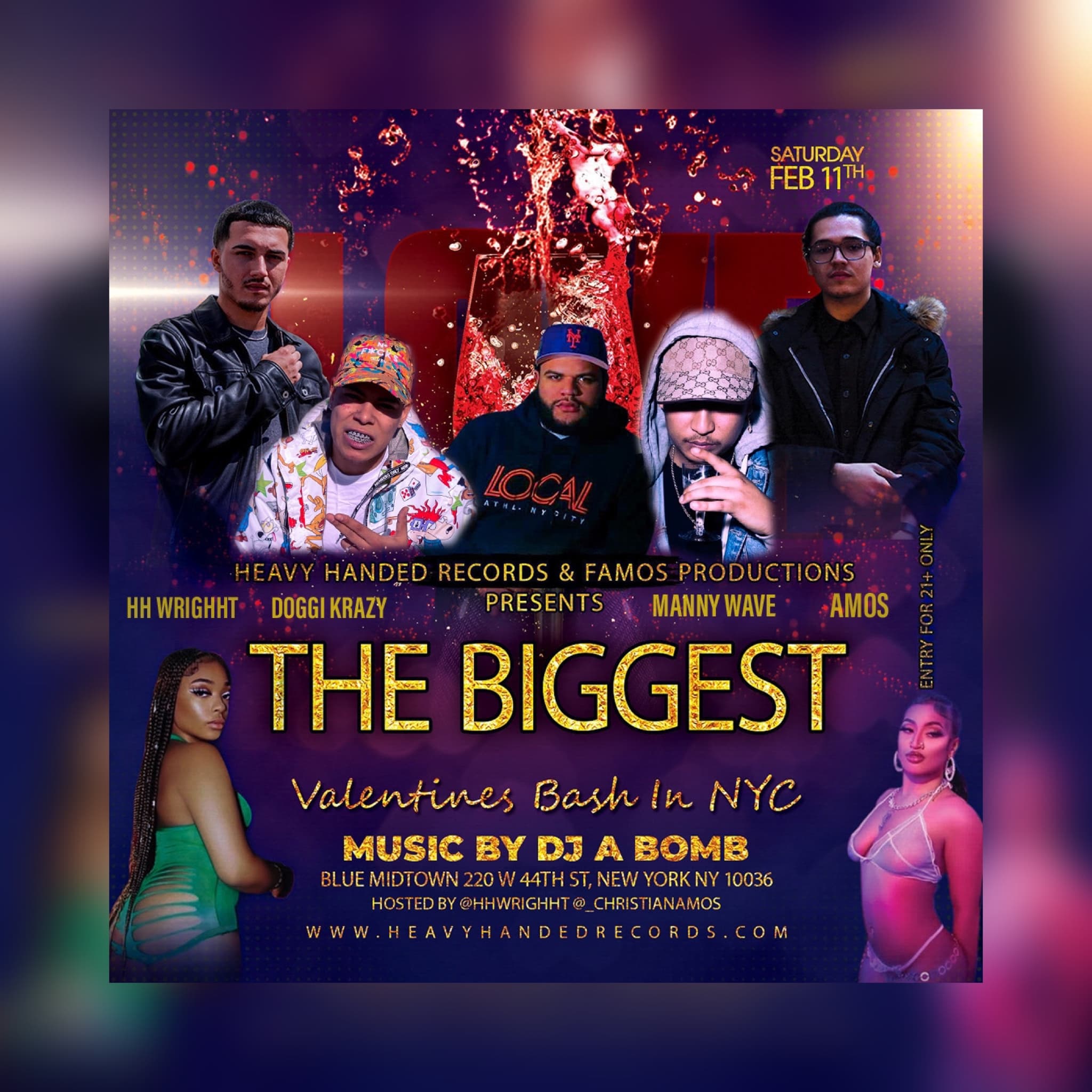 The Biggest Valentines Bash In NYC!