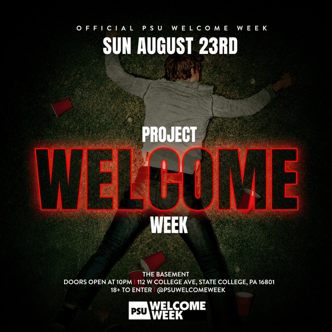 (18+) WELCOME WEEK DAY1 - PROJECT X