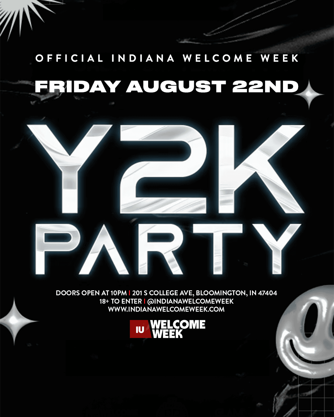 (18+) WELCOME WEEK DAY 3 - Y2K PARTY