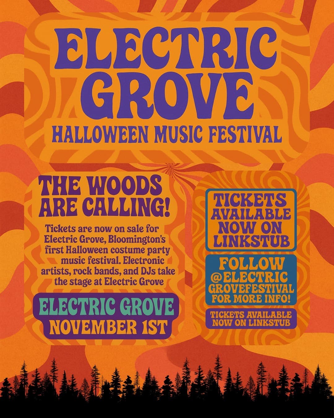 ELECTRIC GROVE HALLOWEEN MUSIC FESTIVAL (18+)