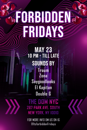 THE DOM FRIDAYS 5/23